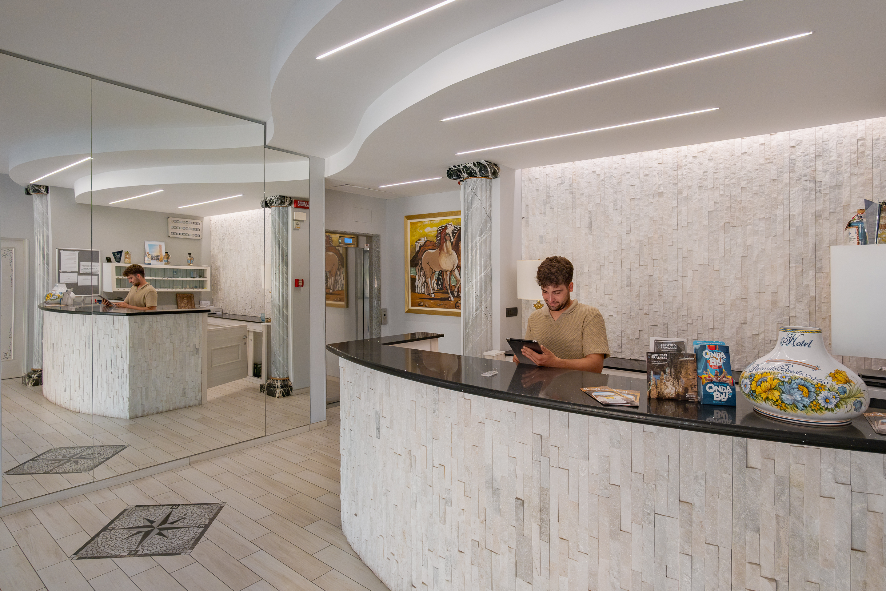 Reception e ambienti comuni Hotel Il Moro Roseto degli Abruzzi