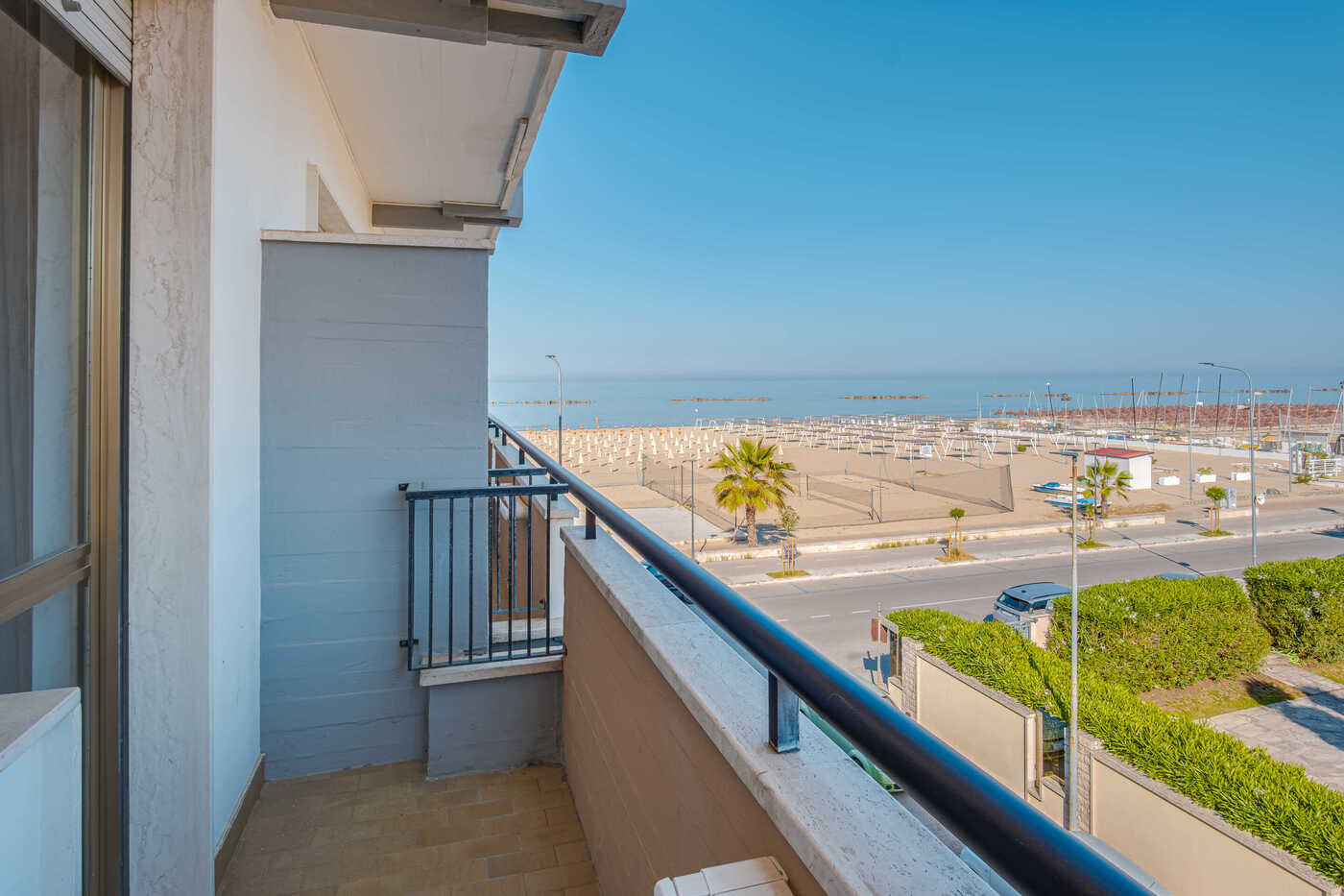 Vista mare di una camera dell'Hotel Il Moro