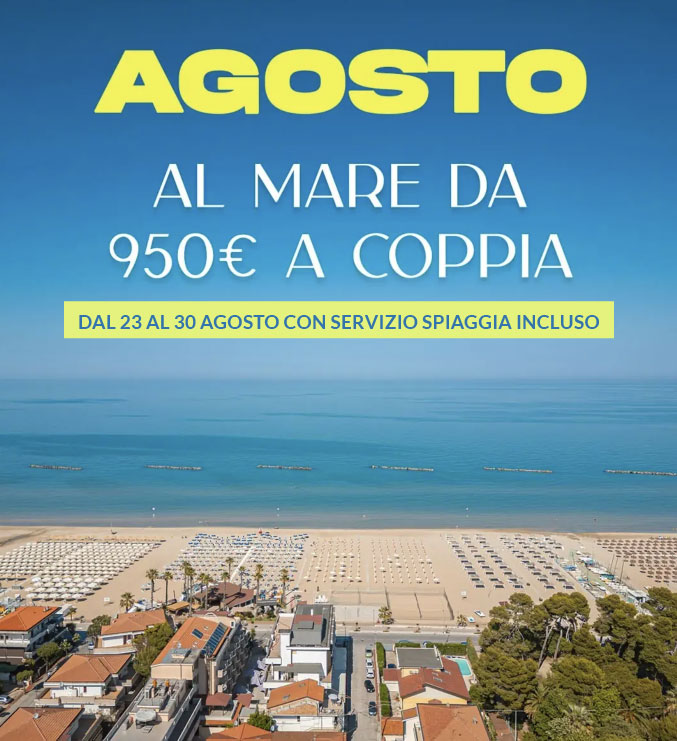 Offerta agosto 2026 Hotel Il Moro